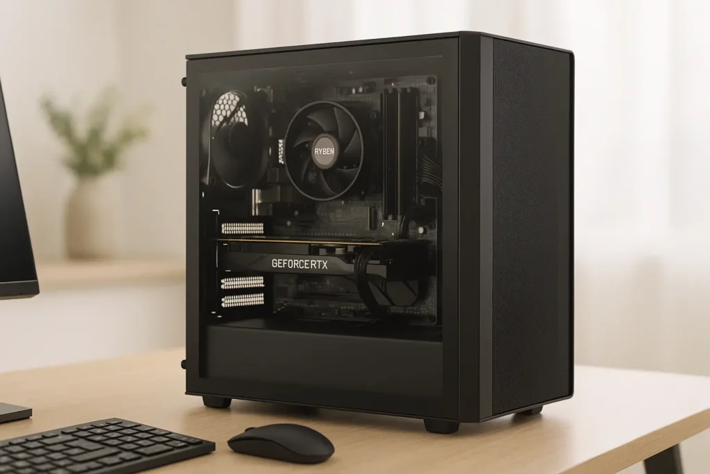 Monte seu PC: Ryzen 5 7600, RTX 3050, 16GB, 480GB SSD