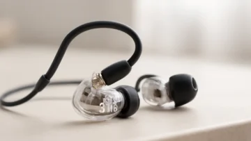 Shure SE215 PRO Fones de ouvido com fio - Som Nítido e Isolamento Superior