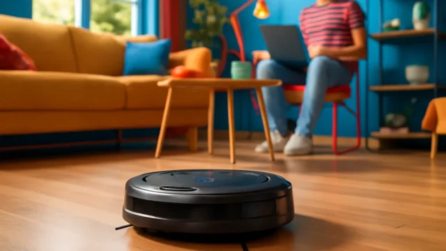 Aspirador de Pó Robô Electrolux ERB11: Bateria de Longa Duração e Tecnologia Anticolisão