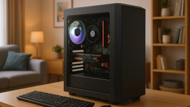Monte seu PC: Ryzen 5 5500, RX 580, 16GB, 480GB SSD