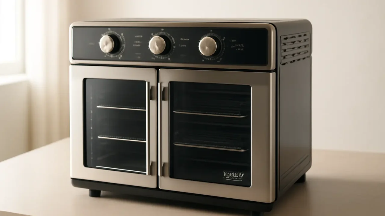 Forno e Fritadeira Sem Óleo Oster 42L French Door 2 em 1 - 220V: Versatilidade e Desempenho em Sua Cozinha