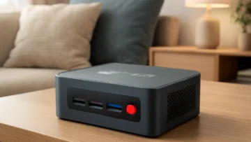 Beelink T5 Mini PC Celeron N4020: 4GB DDR, 64GB eMMC, Dual HDMI, Wi-Fi 5