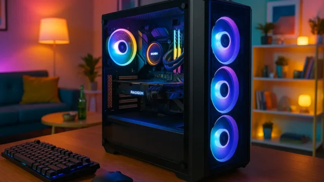 Monte seu PC: Ryzen 5 5600, RX 6750 XT, 16GB, 480GB SSD