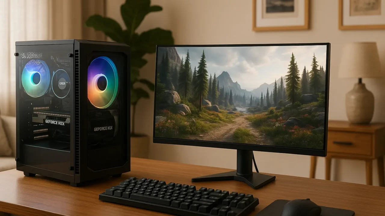 Monte seu PC: Ryzen 5 5600, RTX 4060, 16GB, 480GB SSD