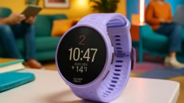 Polar Pacer Lilás - GPS Avançado, Ultraleve e Monitor de Frequência Cardíaca