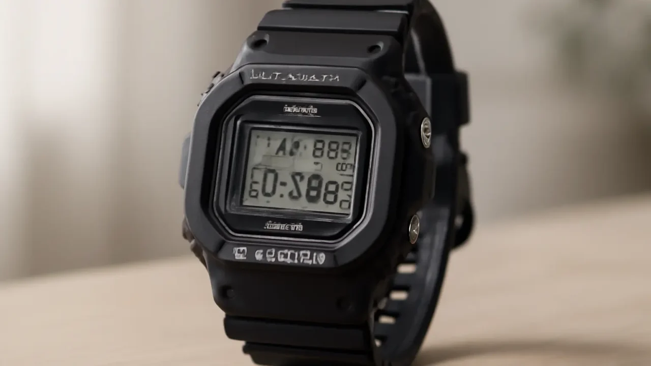 Relógio Casio G-Shock Tough Solar G-5600UE-1DR: Resistente e Elegante