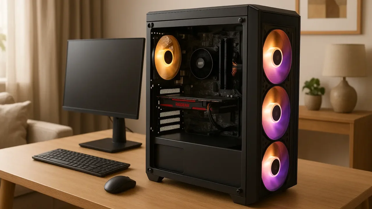 Monte seu PC: i3-10100F, RX 580, 16GB, 480GB SSD