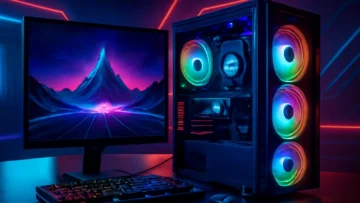 PC Gamer Completo Intel Core i7 3.4GHz, 16GB RAM, SSD 480GB, Fonte 500W e Monitor 19"