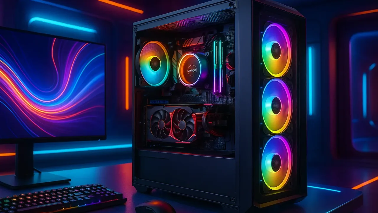 Monte seu PC: Ryzen 5 5500, RX 580, 16GB, 480GB SSD