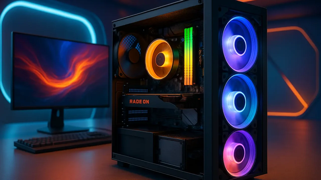 Monte seu PC: Ryzen 5 5600X, RX 5600, 16GB, 480GB SSD