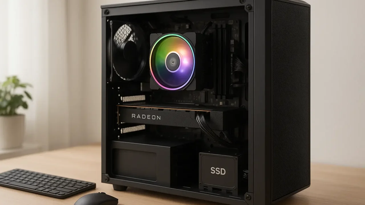 Monte seu PC: Ryzen 5 5600, RX 5600, 16GB, 480GB SSD