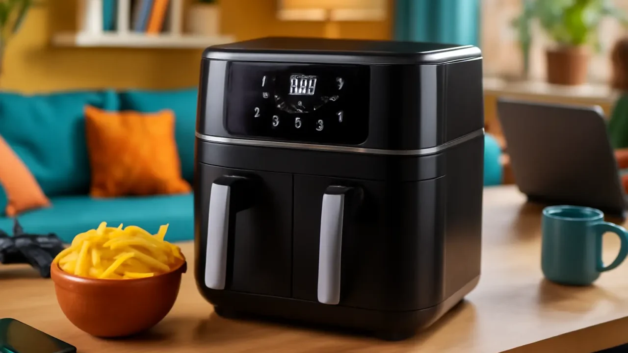 Fritadeira Air Fryer EOS 9 Litros Digital Dual Zone EAF90DD