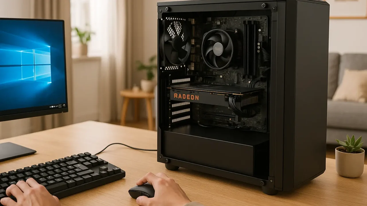 Monte seu PC: i7-3770, RX 580, 16GB, 480GB SSD