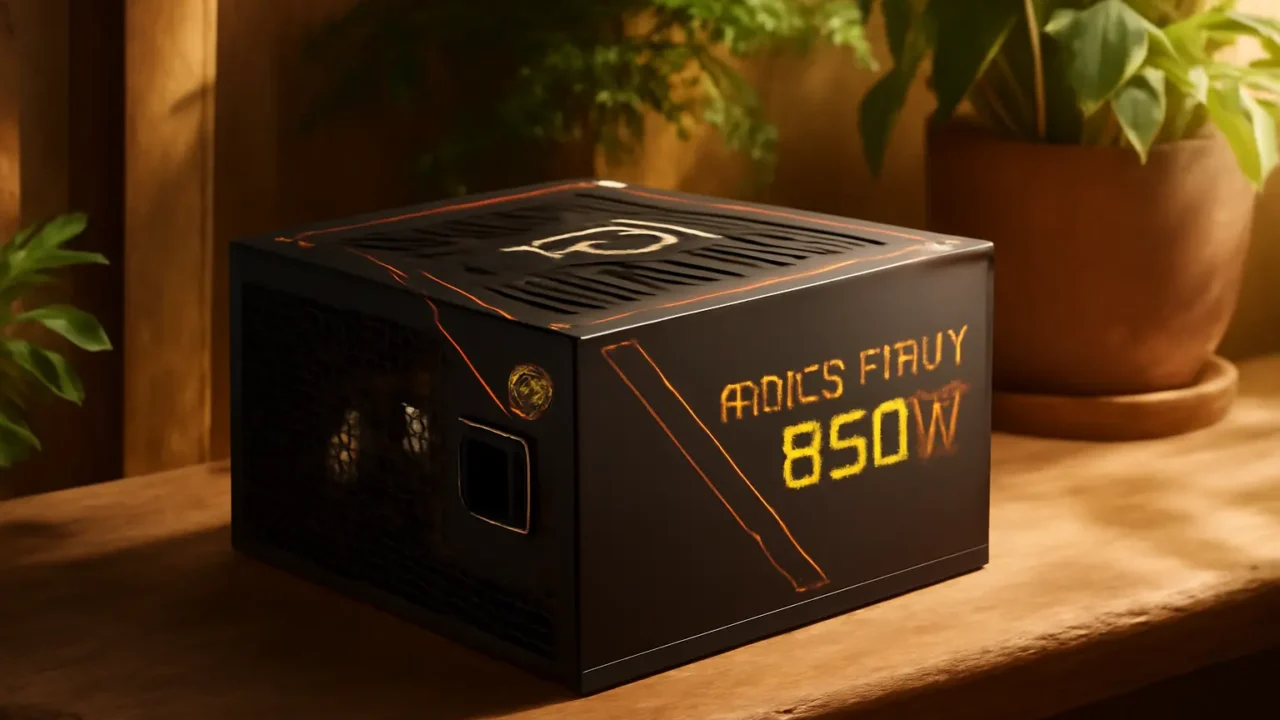 ASUS ROG STRIX 850W Fonte de Alimentação Dourada: Eficiência e Design de Ponta