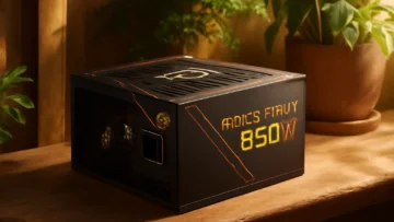 ASUS ROG STRIX 850W Fonte de Alimentação Dourada: Eficiência e Design de Ponta