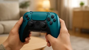 Controle Sem Fio DualSense® – Chroma Teal: Design e Performance para Jogadores