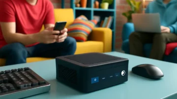 Mini PC Desktop Intel Core i7 Turbo 3,80GHz com SSD 240GB e Dual Channel