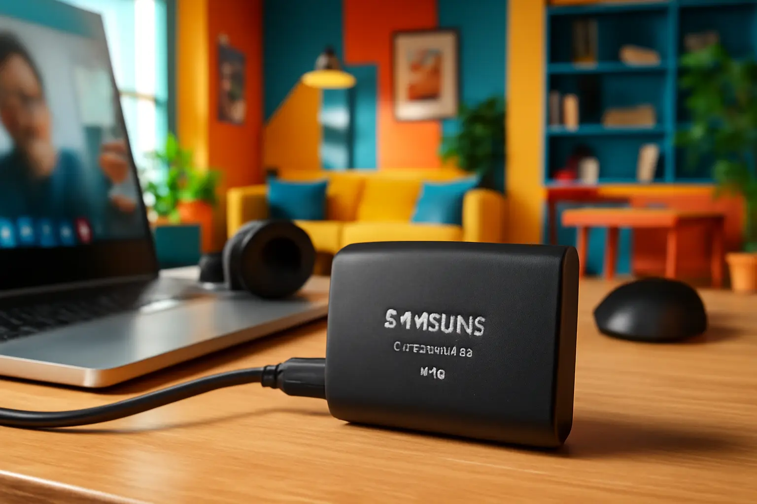 Samsung SSD Portátil T9 4TB: Velocidade e Durabilidade para Profissionais