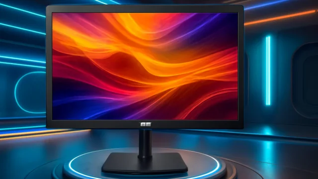 Monitor LG 19.5 LED HDMI, D-SUB, VESA Preto 20MK400H