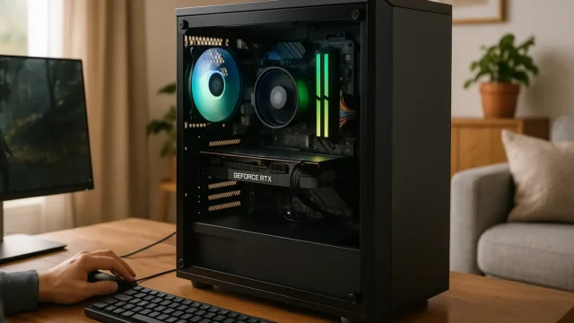 Monte seu PC: Ryzen 5 5500, RTX 4060, 16GB, 512GB SSD