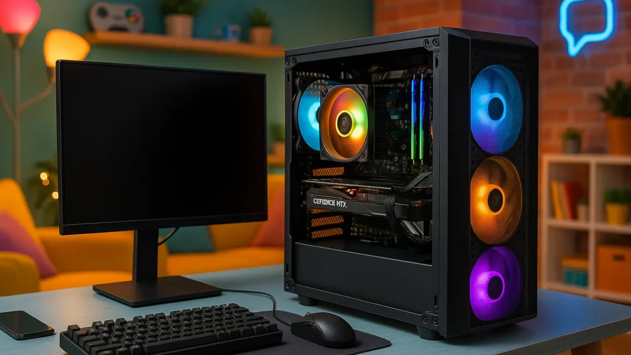 Monte seu PC: Ryzen 5 5600GT, RTX 4060, 16GB, 480GB SSD