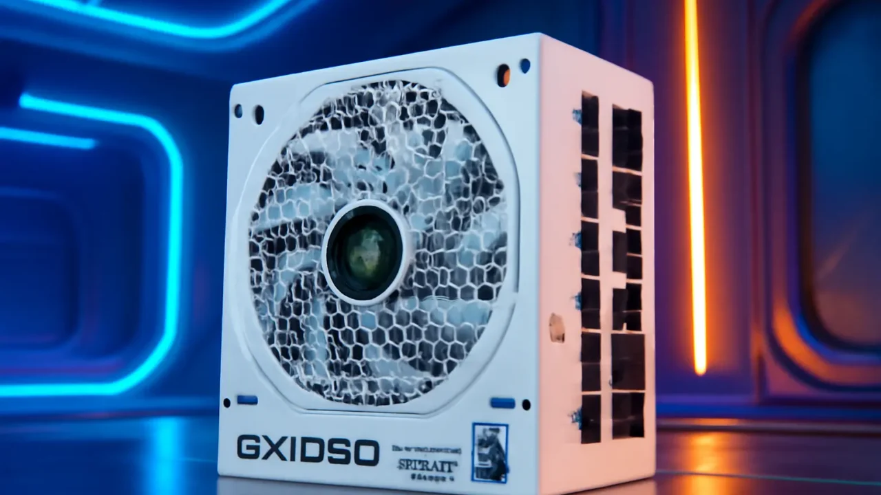 Fonte Modular Gamemax GX1050 Branca Pro 1050W 80 Plus Platinum