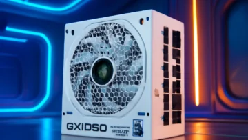 Fonte Modular Gamemax GX1050 Branca Pro 1050W 80 Plus Platinum