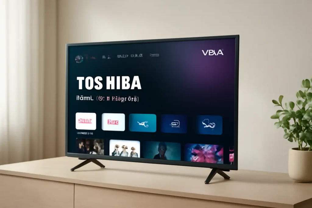 Smart TV DLED 43" Full HD Toshiba 43V35L VIDAA: Design Slim e Tecnologia Avançada
