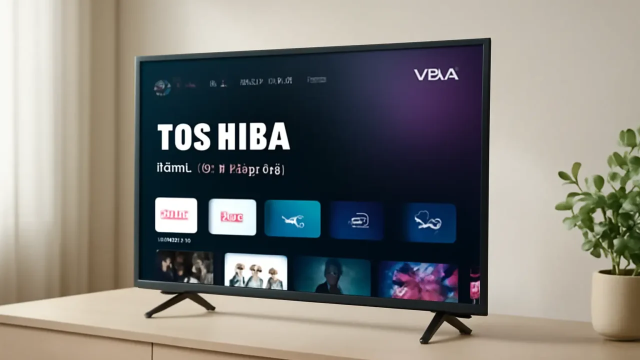 Smart TV DLED 43" Full HD Toshiba 43V35L VIDAA: Design Slim e Tecnologia Avançada