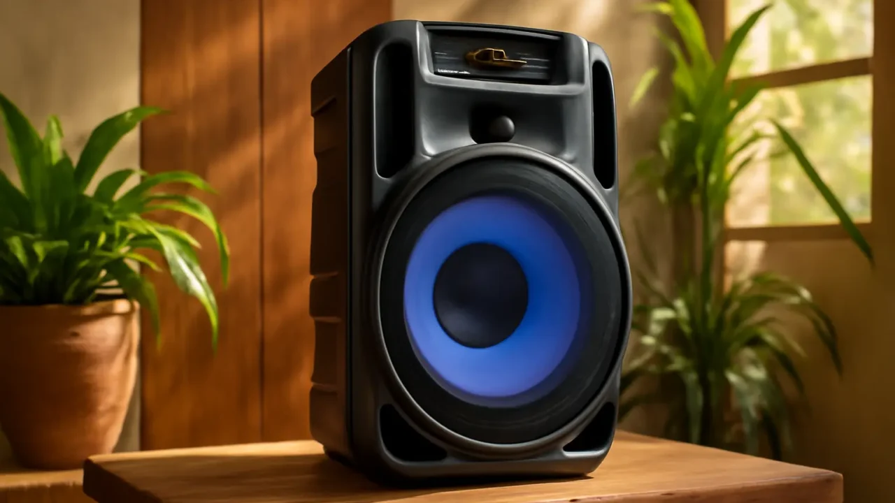 Amvox Caixa de Som Amplificada ACA 1000 New X SFM - Potência de 1000W RMS, Bluetooth, Amplificador Digital, Equalizador, USB
