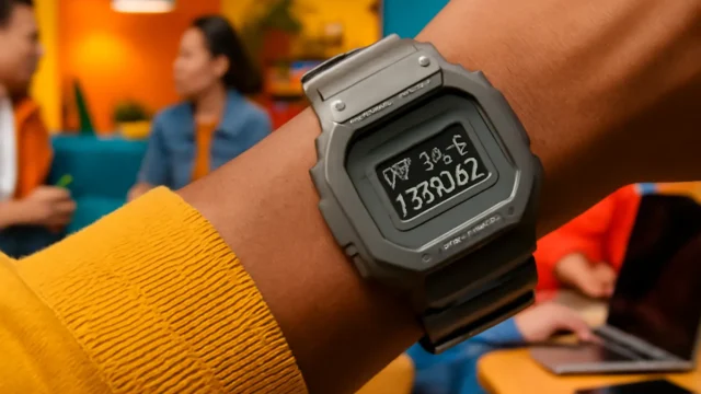 Relógio CASIO G-SHOCK masculino digital cinza DW-5610SU-8DR – Alta Performance e Estilo