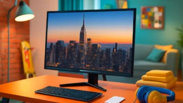 Monitor UHD Samsung 28" 4K, HDMI, Display Port, FreeSync, Preto, Série UR550