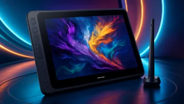 Huion Kamvas 13: Mesa Digitalizadora com Função de Inclinação e 8192 Níveis de Pressão