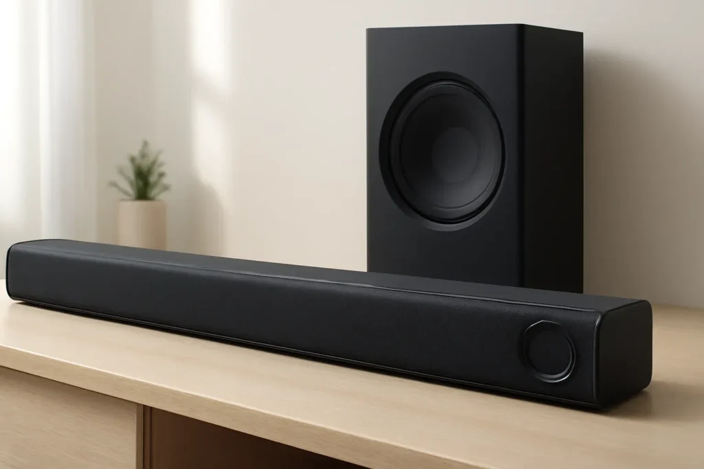 Soundbar LG S40T – 300W RMS, Conexão Bluetooth, 2.1 Canais, AI Sound Pro