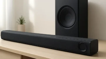 Soundbar LG S40T – 300W RMS, Conexão Bluetooth, 2.1 Canais, AI Sound Pro