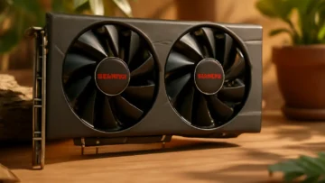 MOUGOL Placa de Vídeo AMD Radeon RX580 8GB GDDR5: Desempenho e Conectividade para Jogos