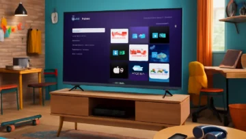 Smart TV Philco 43” Roku Led Dolby Áudio Space Gray PTV43VA4REGB – Bivolt