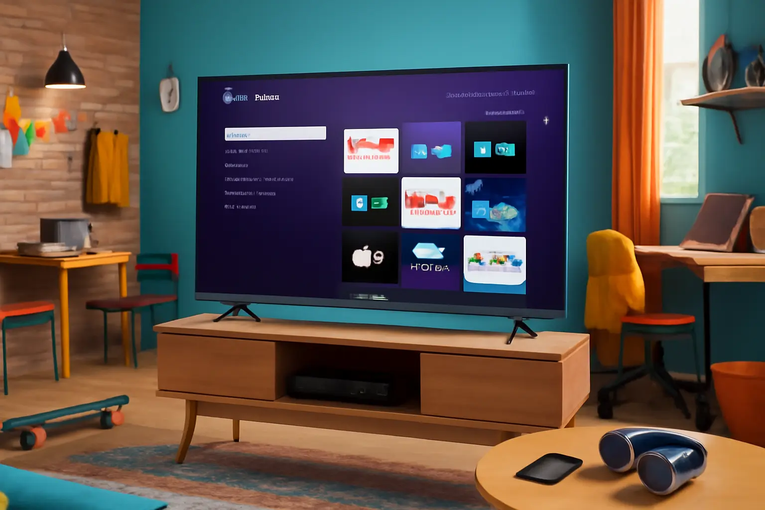 Smart TV Philco 43” Roku Led Dolby Áudio Space Gray PTV43VA4REGB – Bivolt