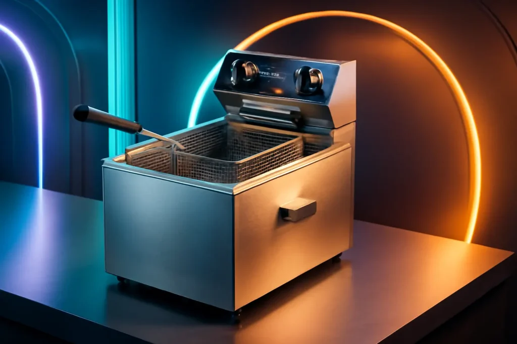 Fritadeira Industrial Elétrica 5L Premium 127V: Potência e Desempenho para sua Cozinha