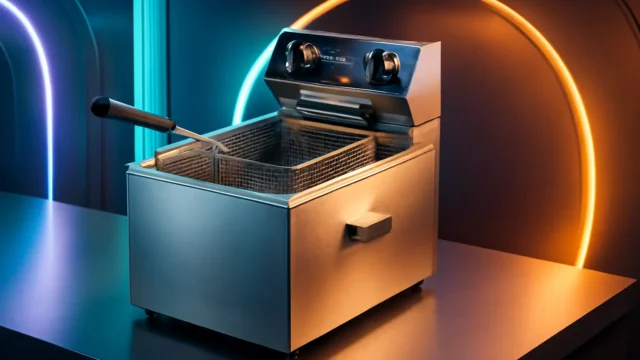 Fritadeira Industrial Elétrica 5L Premium 127V: Potência e Desempenho para sua Cozinha