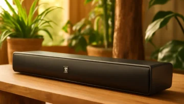 JBL Professional PSB-1 Pro SoundBar: Potência e Qualidade de Áudio para Ambientes Comerciais