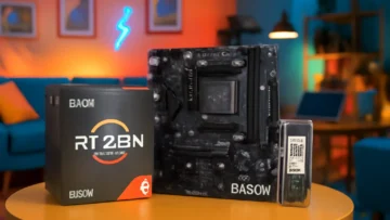 Kit Upgrade Gamer: Processador AMD Ryzen 5 5600GT + B450M + 16GB DDR4