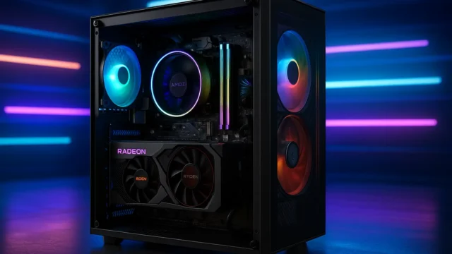 Monte seu PC: Ryzen 5 5600, RX 7600, 16GB, 512GB SSD