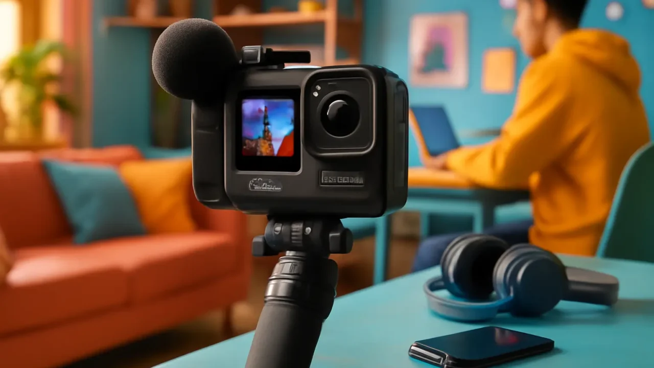 GoPro HERO13 Black Creator Edition – Câmera de Ação com Resolução 5,3K e Acessórios Exclusivos