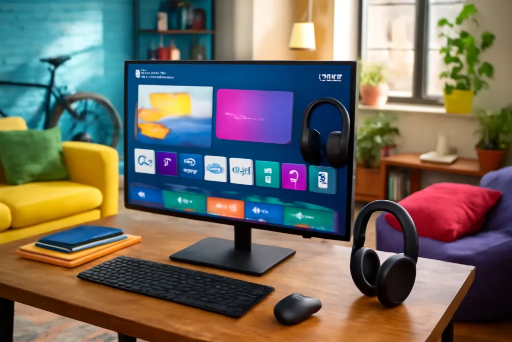 Monitor LG MyView Smart 32” FHD com WebOS e Bluetooth