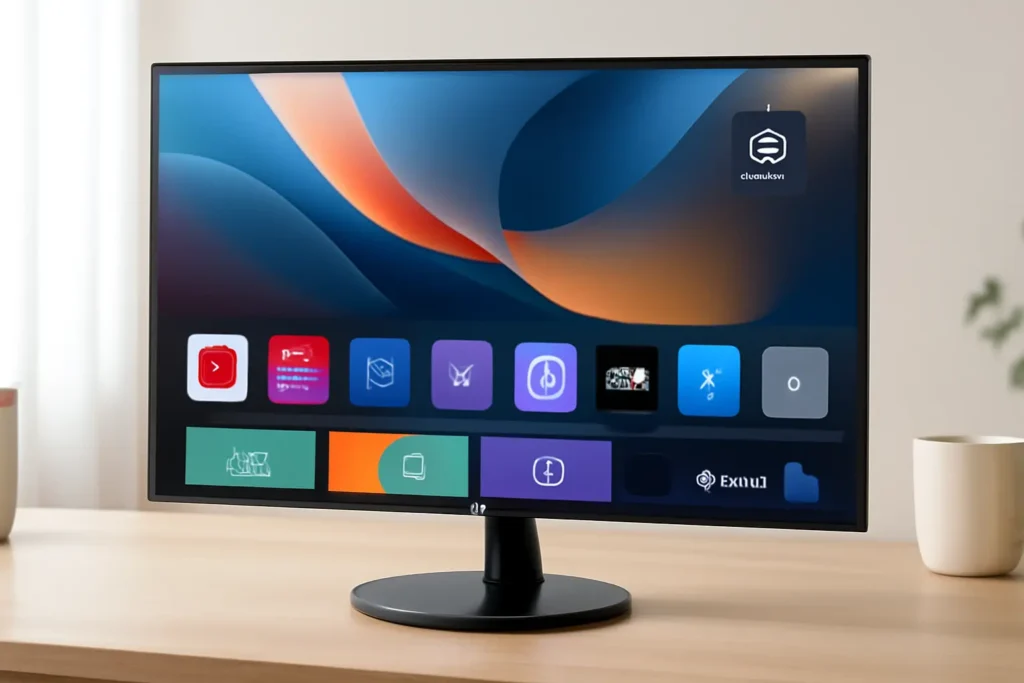 Monitor LG MyView Smart - Tela IPS de 32”, FHD, WebOS, ThinQ Home, Air Play 2, Screen Share, Bluetooth