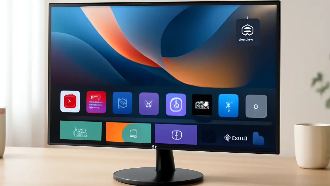 Monitor LG MyView Smart - Tela IPS de 32”, FHD, WebOS, ThinQ Home, Air Play 2, Screen Share, Bluetooth
