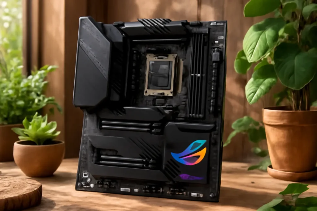 Placa Mãe Asus ROG CROSSHAIR X670E HERO Wi-Fi - AM5, DDR5, M.2, USB 3.2