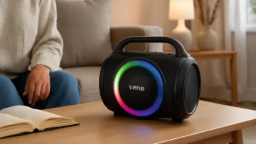 AIWA Caixa de Som Boombox BBS01 200W RMS Bluetooth 5.3