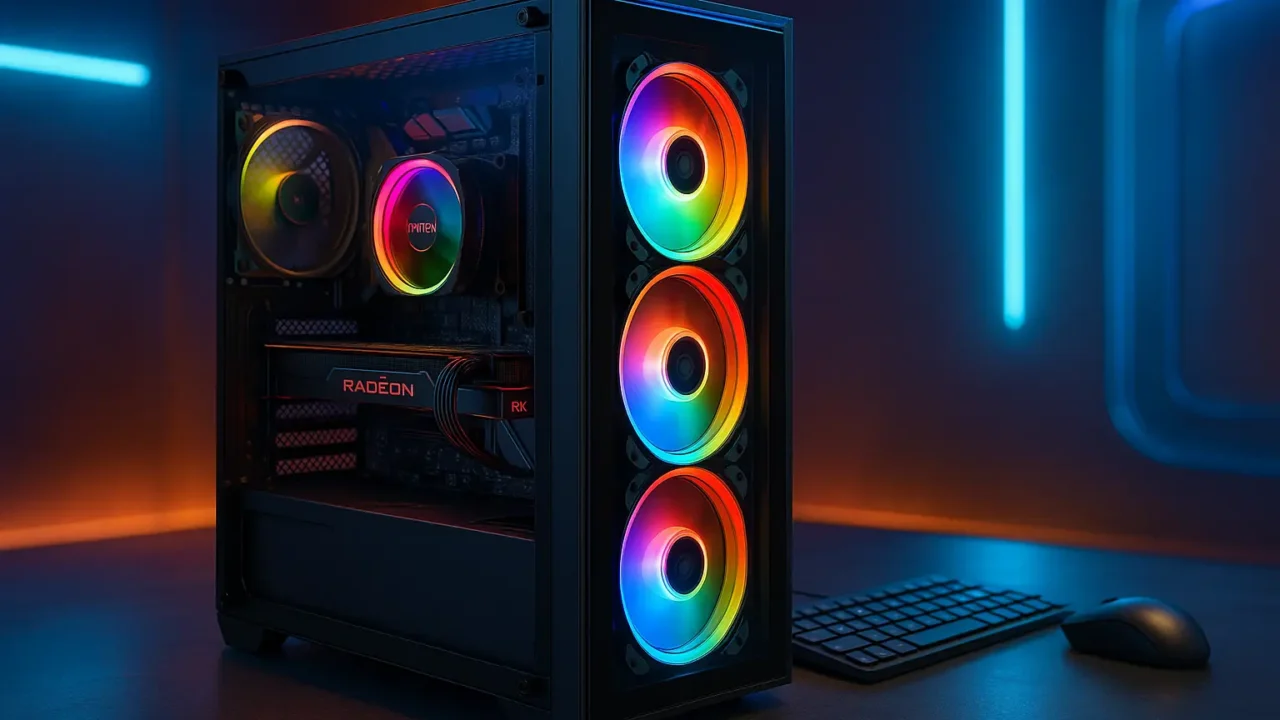 Monte seu PC: Ryzen 5 5600, RX 7600, 16GB, 512GB SSD